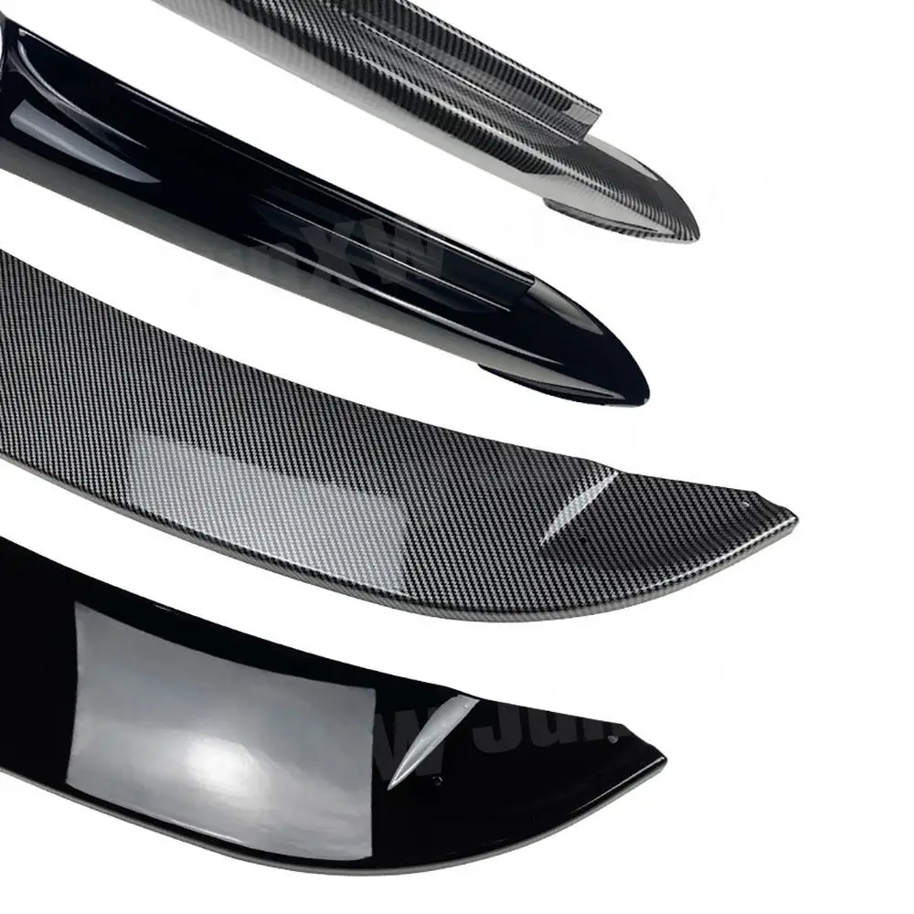 

ABS Front Bumper Lip With Splitters for BMW 3 Series E90 E91 Pre M-Tech Sport 2005-2008 Front Lip Flaps Apron Car Accessories