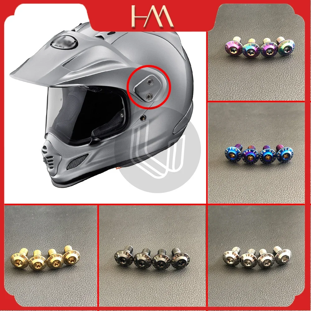 

Motorcycle helmet visor Lens Model Fixed bolt screw for ARAI TOUR-CROSS3 TX3 XD4 Rally Off-road