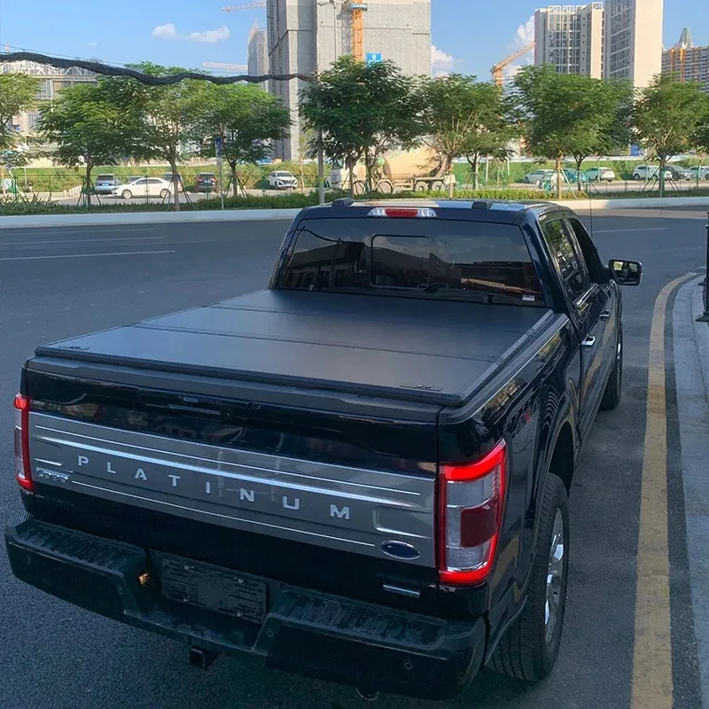 

Factory Hot Selling Aluminium Trifold Hard Tonneau Cover for Shark 6 2024-2025 | Truck Bed Cover Accessories + LIMITED TIME OFF