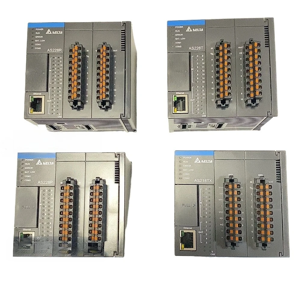 Delta AS228R-A AS228T-A AS228P-A AS218TX-A AS218RX-A AS332T-A AS332P-A AS-PS02 AS-F232 como serie CPU PLC nuevo Original