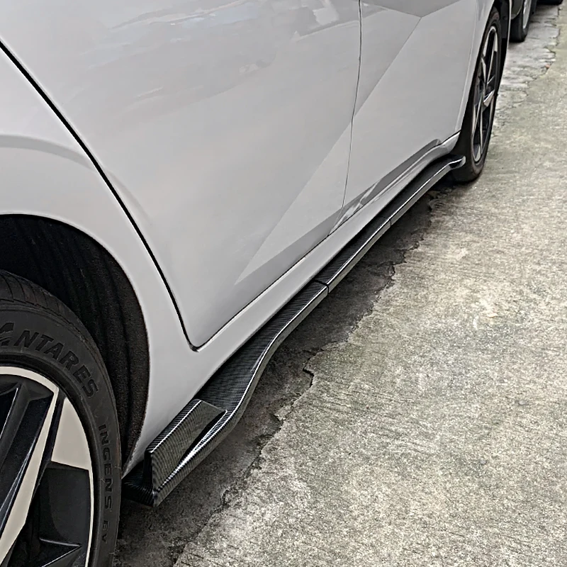 

For Hyundai Elantra 2021-2023 Car Side Skirts Accessories Extensions Splitters Rocker Kit Winglet Wing Lip Bumper Diffuser Panel
