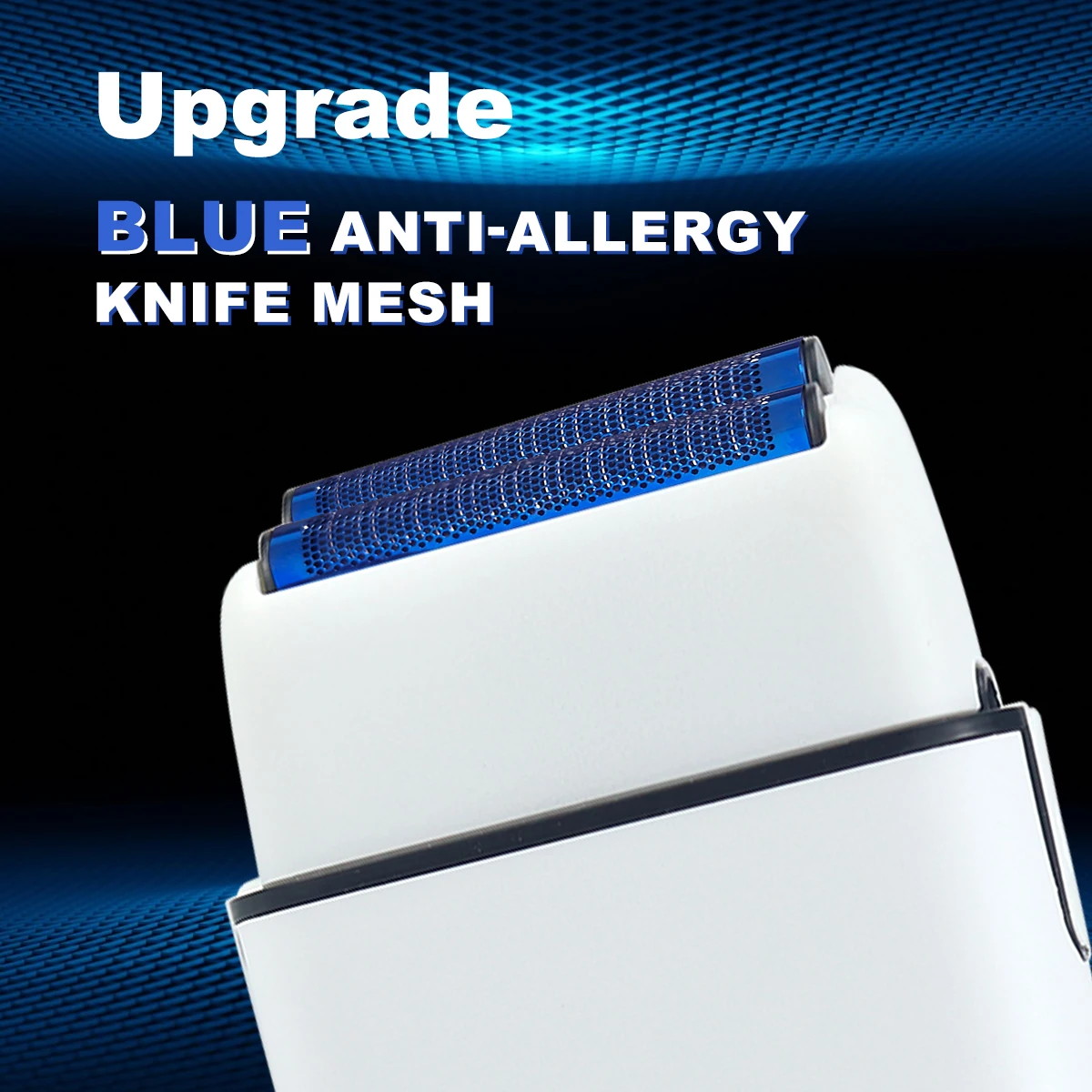 ROSYOUS RS620 مزدوج احباط الأزرق هيبوالرجينيك سكين صافي 10000 دورة في الدقيقة USB اللاسلكي المهنية ماكينة حلاقة لقص الشعر