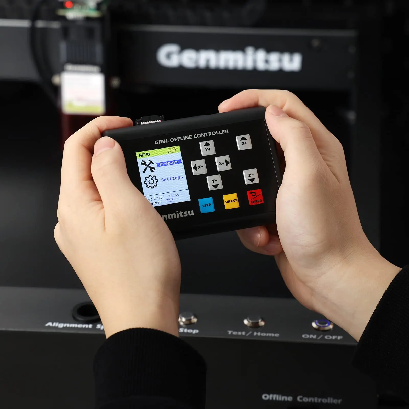 Imagem -04 - Módulo Controlador Desligado Genmitsu Máquina Laser Jinsoku Lc50 Plus 3018-prover v2 Cnc