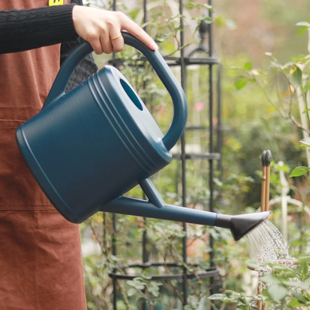 Regador de 1L/2L com Bico Longo, Pulverizador de Plástico para Flores, Ferramenta de Rega de Grande Capacidade para Plantas de Jardim