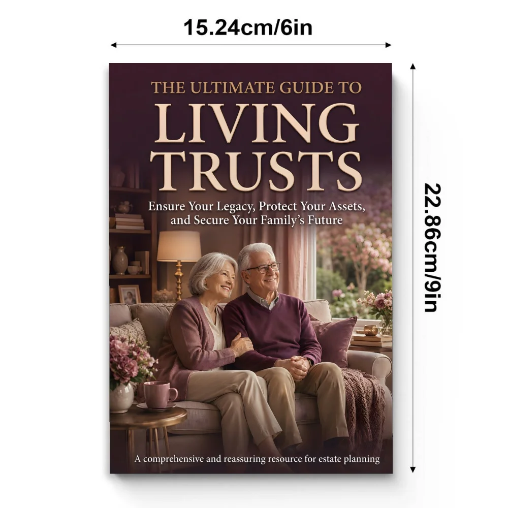 The Ultimate Guide to Living Trusts: Estate Planning Book for Seniors, Asset Protection, Family Legacy, Wills