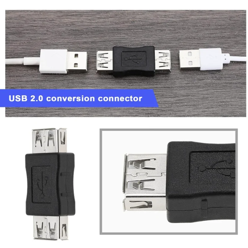 For Printer, Keyboard, USB Adapter, USB 2.0 Type A Male to Female Extender - Supports 5V/2A Charging & 480Mps Data Transfer