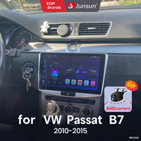 Junsun Android 14 Wireless CarPlay Android Auto Radio For VW Passat B6 B7 CC 2010-2015 Car accessories GPS Navi RDS Wifi