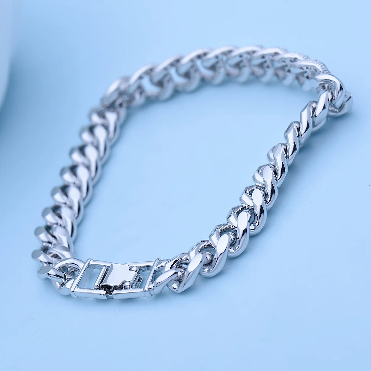 LUOTEEMI Brand Kpop Tennis Bracelet for Women Luxury Brilliant Zircon Men Fashion Adjustble Bangles Bridal Wedding Party Jewelry