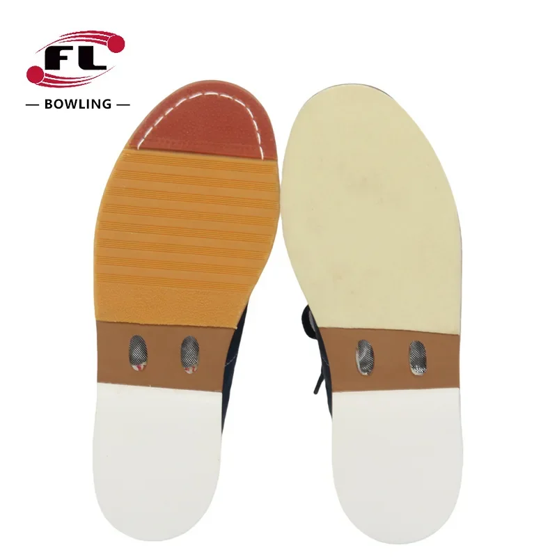 Zapatos de bolos profesionales para hombre y mujer, zapatillas de bolos de cuero PU, calzado deportivo informal Unisex, zapatos de entrenamiento