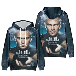 JuL Rapper 3D Print Hoodies Men Women Casual Fashion Hip Hop Oversized Sweatshirts Hoodie Kids Pullovers Tracksuit Man Clothing