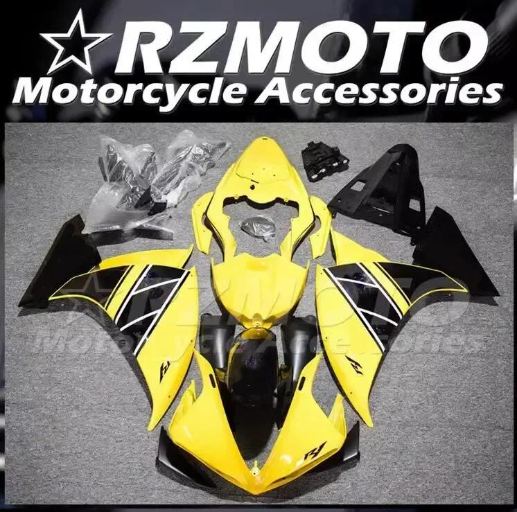 New ABS Fairings Kits Fit For YAMAHA YZF- R1 2009 2010 2011 2012 2013 2014 09 10 11 12 13 14 Bodywork Set Yellow