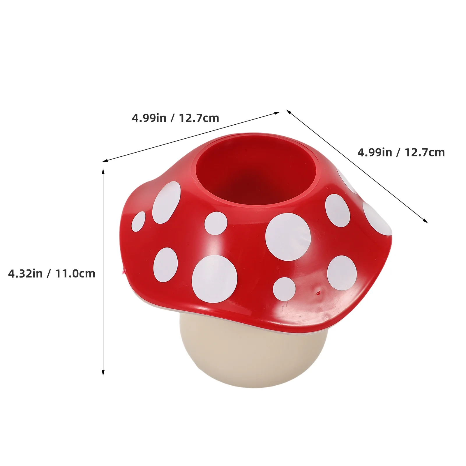 Mushroom Decor Pen Pencil Holder Cute Desk Organizer Cartoon Design Efficient Organization Multipurpose Storage Kawaii