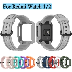 Soft Silicone Sport Band For Xiaomi MI Watch Lite 2/Xiaomi Poco Watch 40MM Rubber Watchband Strap On Redmi Watch2 40MM bracelet