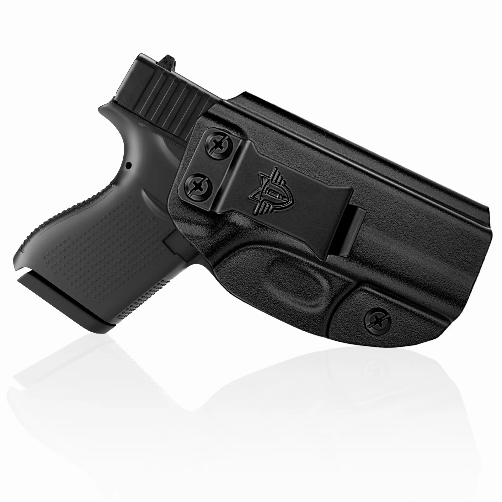 Glock 43 Kydex Holster IWB Concealed Carry | Adj Retention & Cant | Lightweight Custom Fit for Men/Women | Right Hand Draw