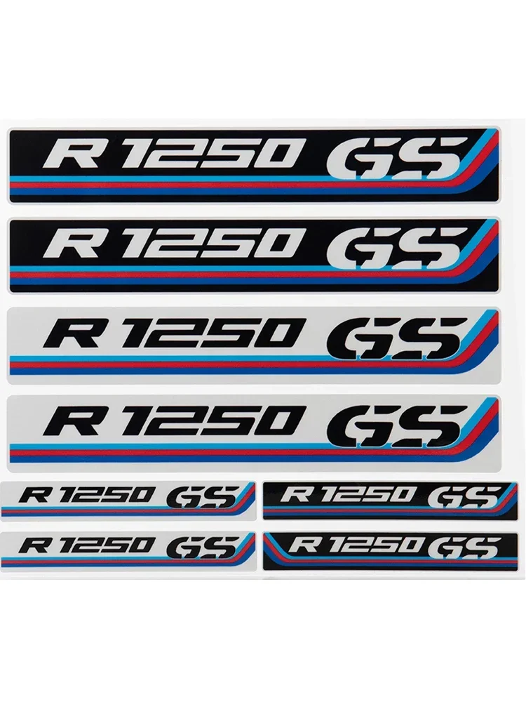 Reflective Motorcycle Stickers Bike Helmet Decals Graphics for GS R1250 2018 NEW Adventure Rally Anniversary