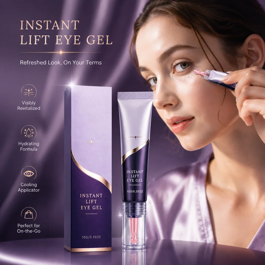 Skincare Glow Glowing - เจลนวดรอบดวงตา ชิค เจนเทิล โลชั่นบำรุงรอบดวงตาให้ความชุ่มชื้น เจลเนื้อบางเบา บำรุงผิวรอบดวงตาให้เปล่งประกาย