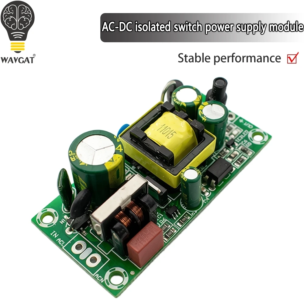 5V 2A 12V 1A 10W AC-DC Switching Power Module Isolated Power 220V to 5V 12V Switch Step Down Buck Converter Bare Circuit Board