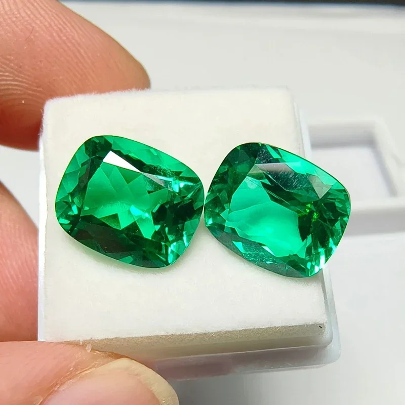 

Выращен в лаборатории Колумбии Изумрудные подвески Драгоценный камень для DIY Ожерелье Кольцо Подвеска Серьги Материалы Изготовление ювелирных изделий с сертификатом