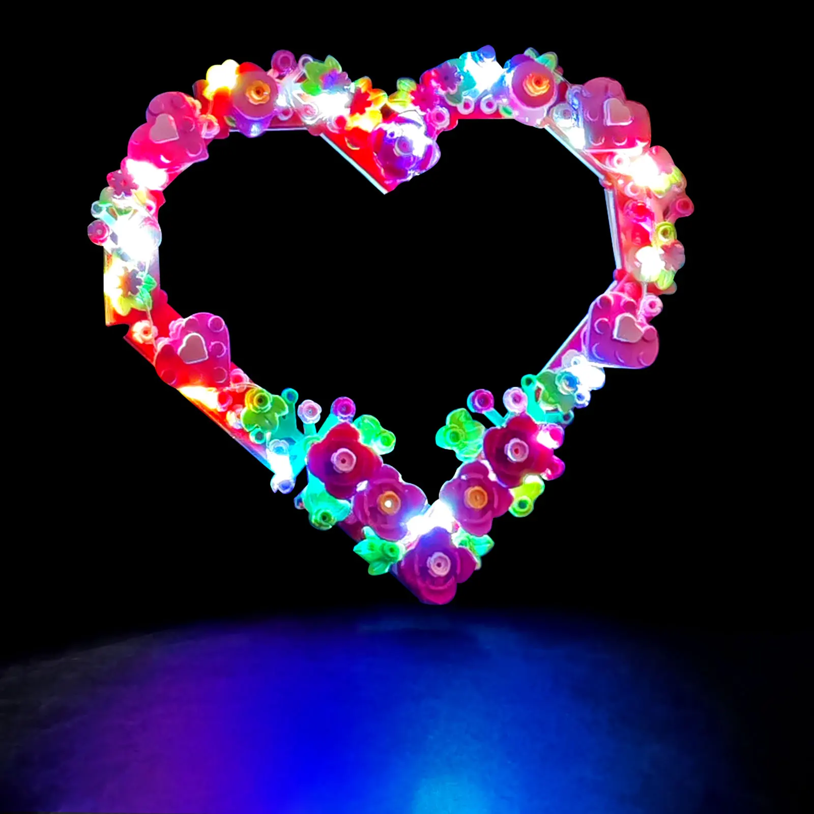 

LYBMTWF LED Lighting Kit Compatible with Lego 40638 Heart building blocks (NOT Include Model Bricks)