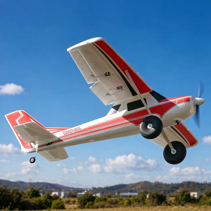 Hot FMS Blue Arrow 1300mm Bigfoot Off-Road Low-Speed Entry-Level Remote Control Electric Fixed-Wing Outdoor RC Aircraft Model
