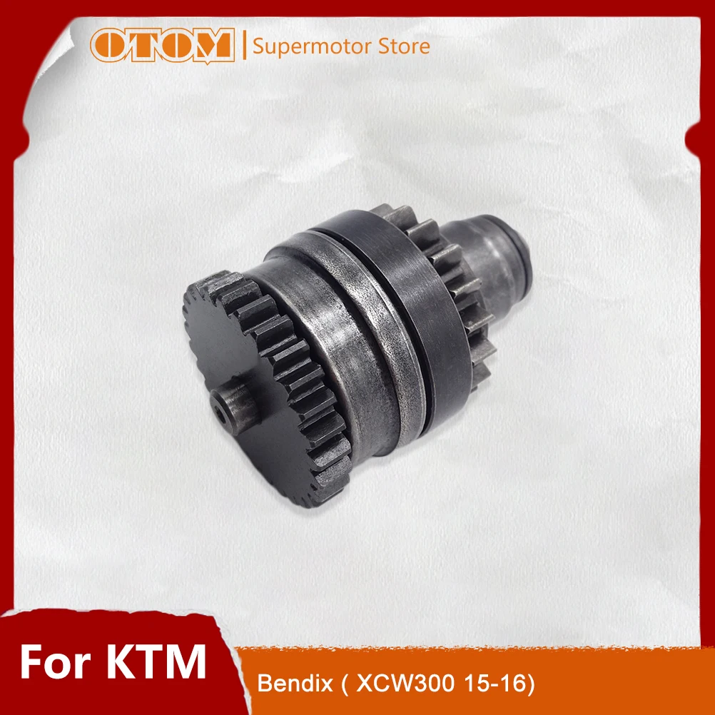 

OTOM Motorcycle Starter Motor Bendix Clutch Drive Gear For KTM XC XCW EXC 250 300 Freeride250R HUSQVARNA TE250 TE300 Dirt Bikes