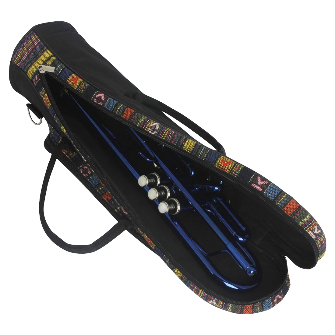 Portable Ethnic Style Trumpet Waterproof Oxford Cloth Cover Ethnic Style Trumpet Accessories Brass Instrument Storage Bag