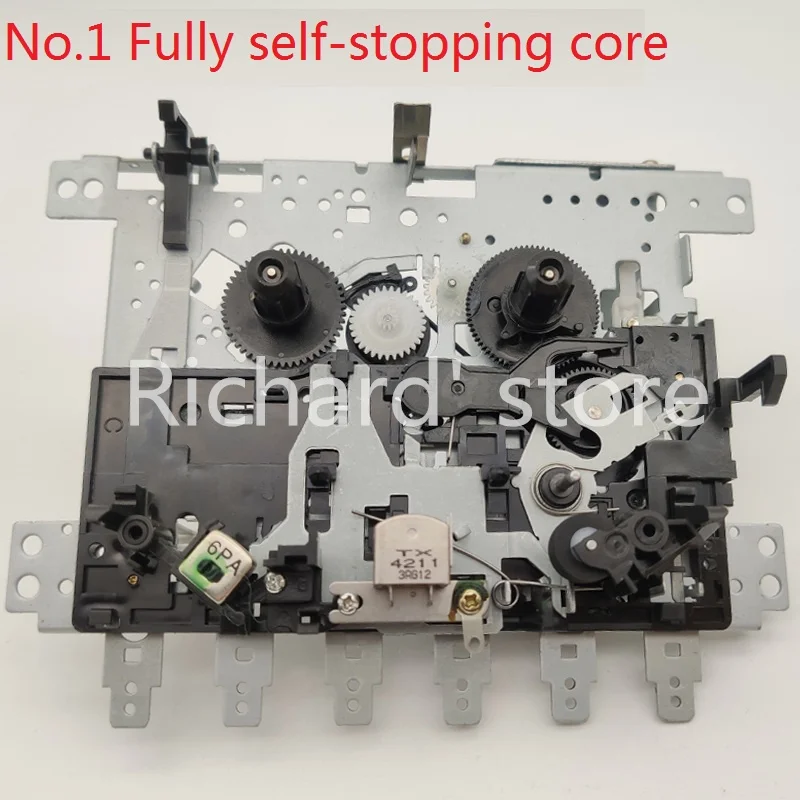 1 Set lettore di registratore a nastro vecchio stile lettore musicale di tipo verticale e invertito accessori di modifica fai-da-te