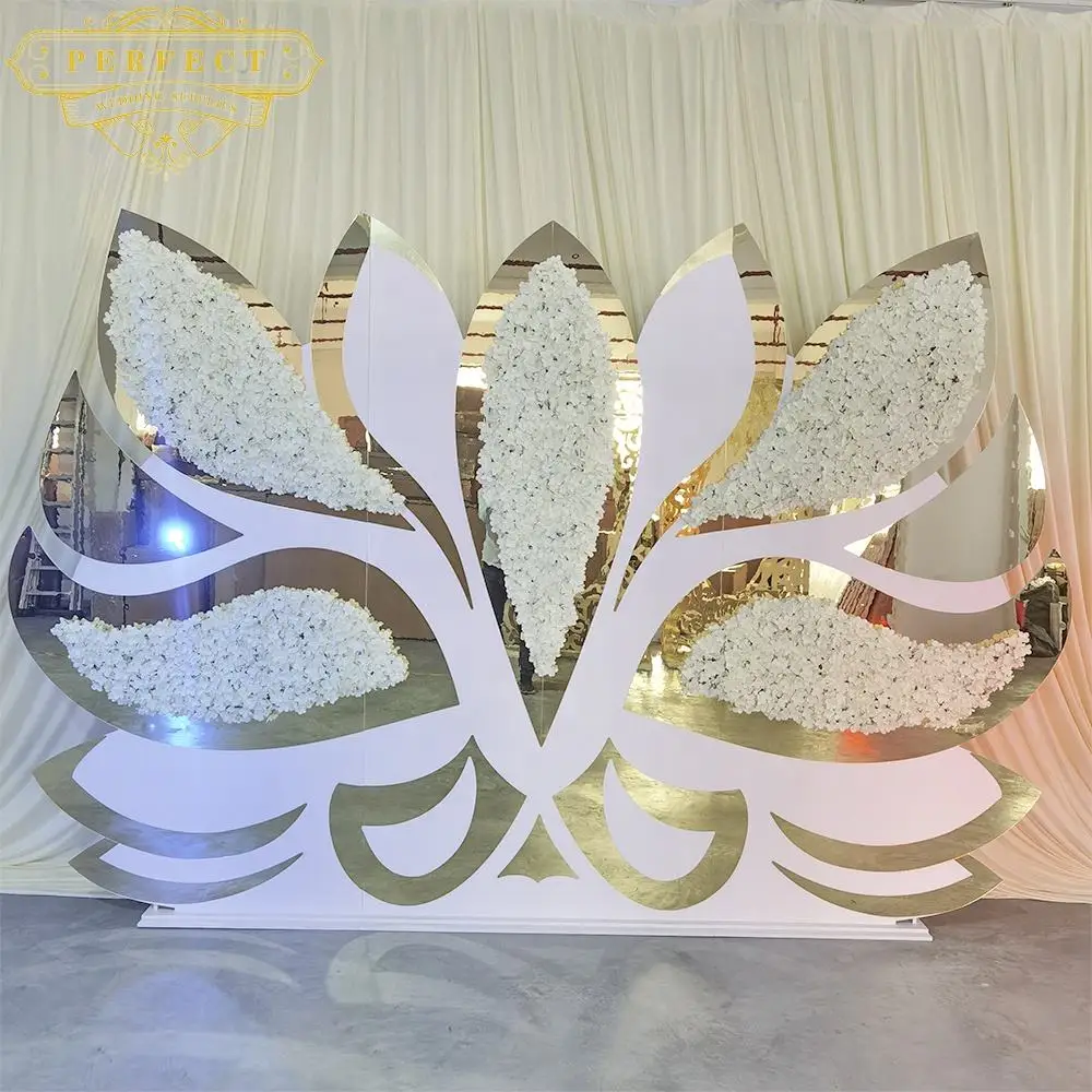 Gorgeous Flower Wall PVC Wedding Backdrop Event Banquet Party Decoration Wedding Supplies