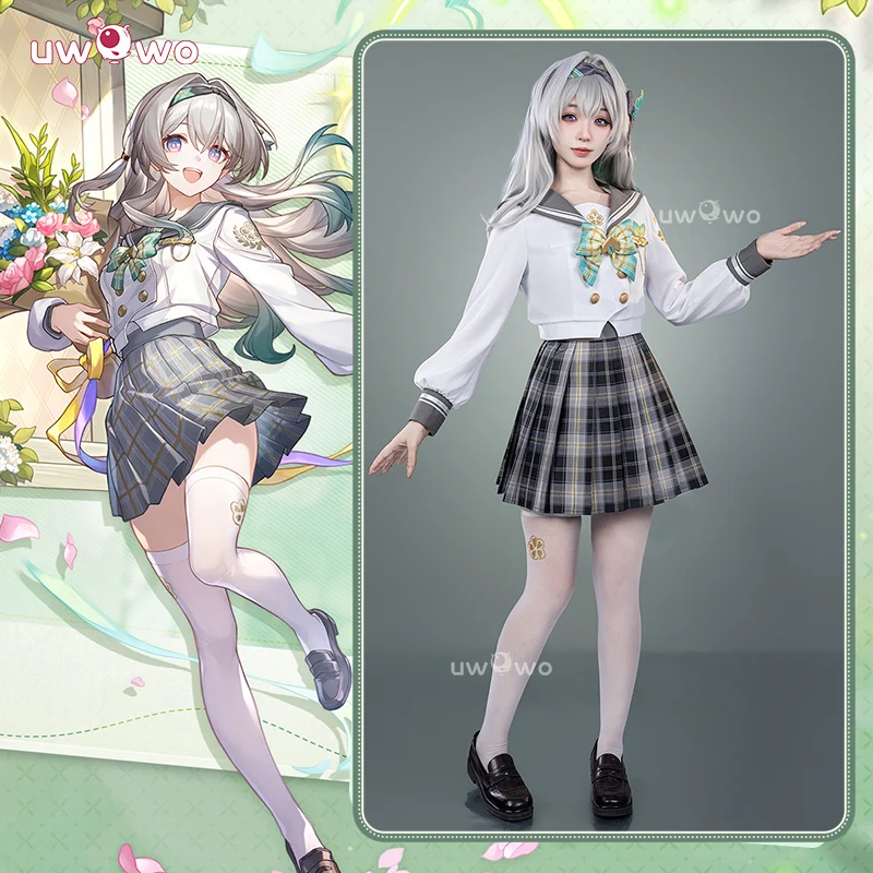 

2025 Firefly Cosplay Collab Series:Game Honkai Star Rail Firefly Spring Missive Skin Cosplay Costume S-2XL Halloween Costume
