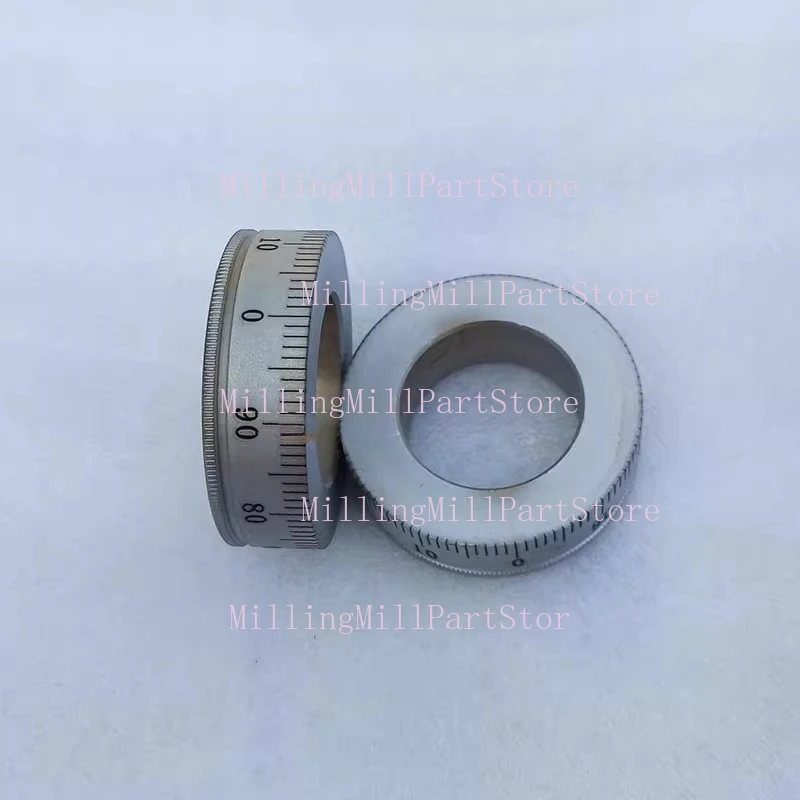 1pc 0-100 Dial Outer Diameter 50x Inner Hole 30/25/38x Thick 15mm Scale Ring Steel Machine Tool Accessories Accurate Durable