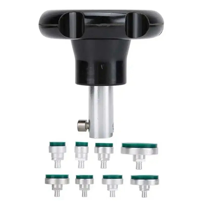 Винтовой тип присоски для снятия крышки корпуса часов с 8 комплектами клеевых головок, инструменты для ремонта часов, детали, аксессуары для часовщиков-B