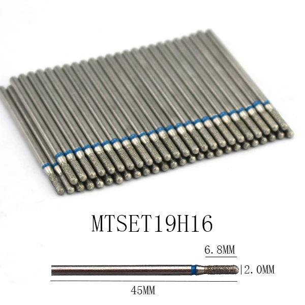 50pc Diamant Nagel Bohrer Häutchen Sauber Bit Set Fräser für Maniküre Elektrische Cutter Bits Zubehör Abgestorbene Haut entfernen