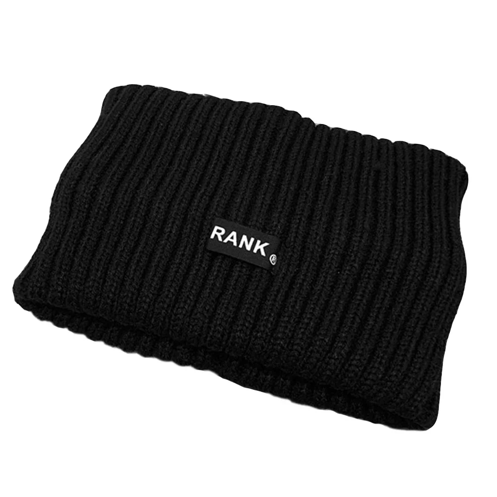 Wide Hair Band Hand-woven Hairband Woolen Yarn Hand-knitted Headband Ribbons Warm Wide-edged Tab Fashion Headwear