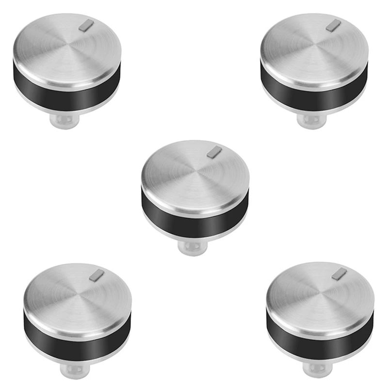 

5X WB03X24360 Knob Compatible With Stove/Range AP5980302, WB03T10259, 4179424, PS11700818