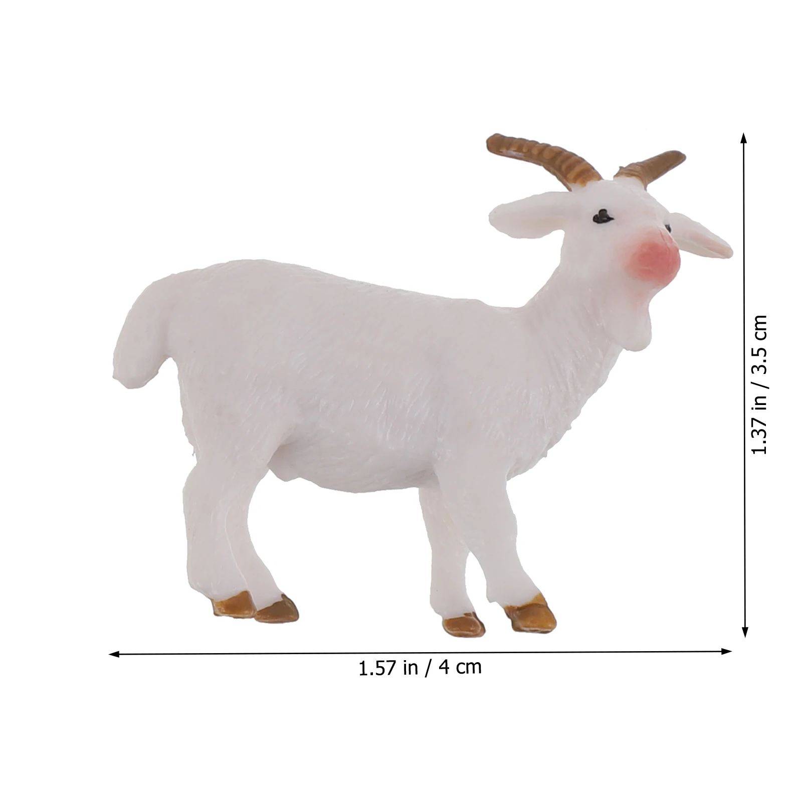 

3Pcs PVC Simulated Animal Adornment Miniature Micro Landscape Decoration Creative Artificial Animal Sculpture Home Decoration