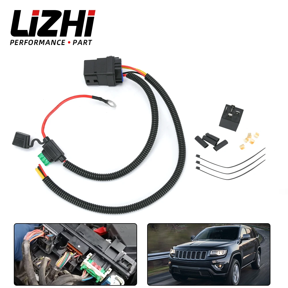 Fuel Pump Relay Wiring Kit 68269523AD 68269523AA 68269523AB 68269523AC For 11-13 Jeep Dodge Chrysler Ram 1500 