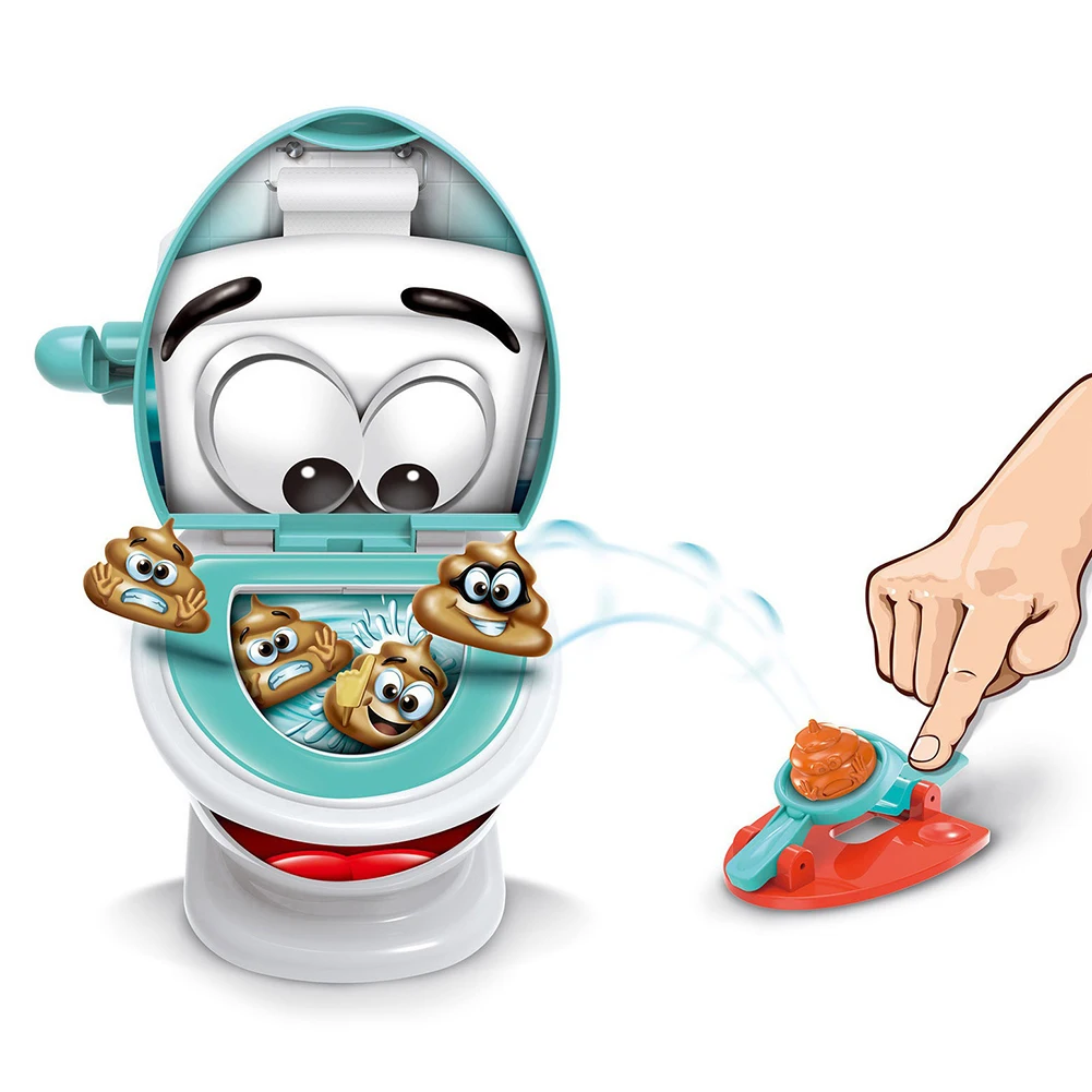 

Poop Shoot Game Toy Funny Toilet Games Interesting Gifts Family Party Poop Shoot Game Toy for 6+ Years Boys and Girls for Kids