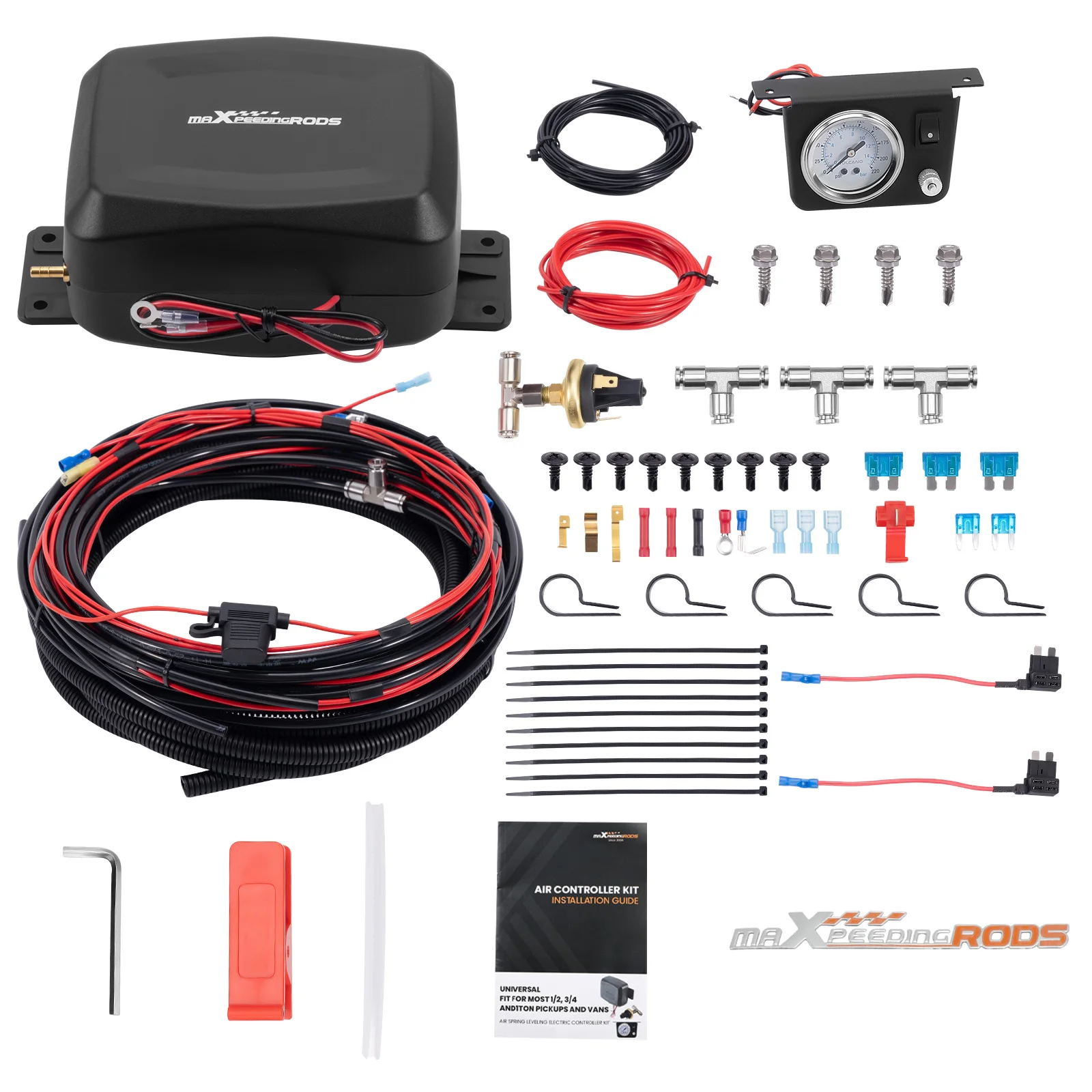 Wireless Air Suspension Controller Kit For GMC Sirra 1500 2500 Dodge ram 1500