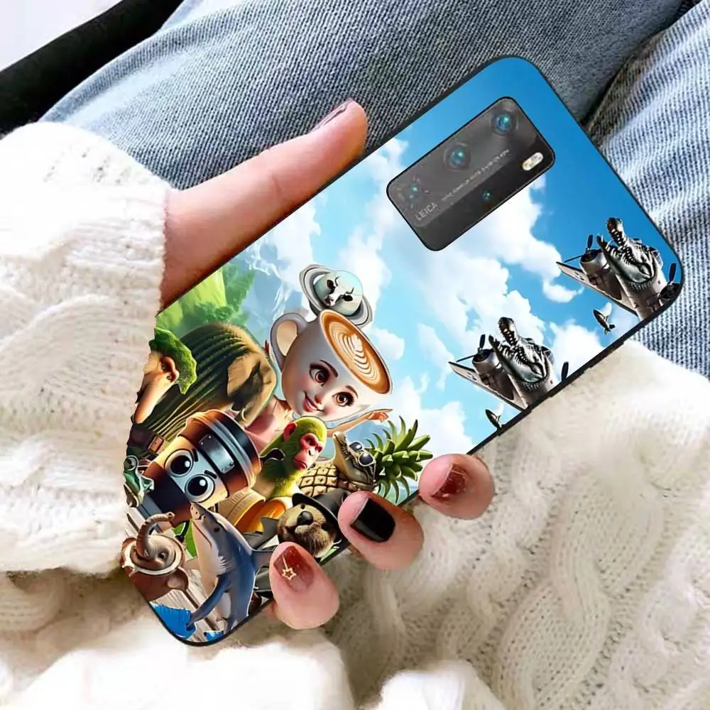 حافظة لهاتف هواوي P 8 9 10 20 30 40 50 Pro Lite Psmart Honor 10 lite 70 Mate 20lite من ITALAN Brainrot