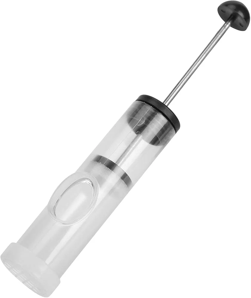 2PCS Queen Bee Marking Bottle Plastic Bee Marker Tube Catcher Cage With Plunger Plush Queen Bee Marking Catcher Beekeeper Tools