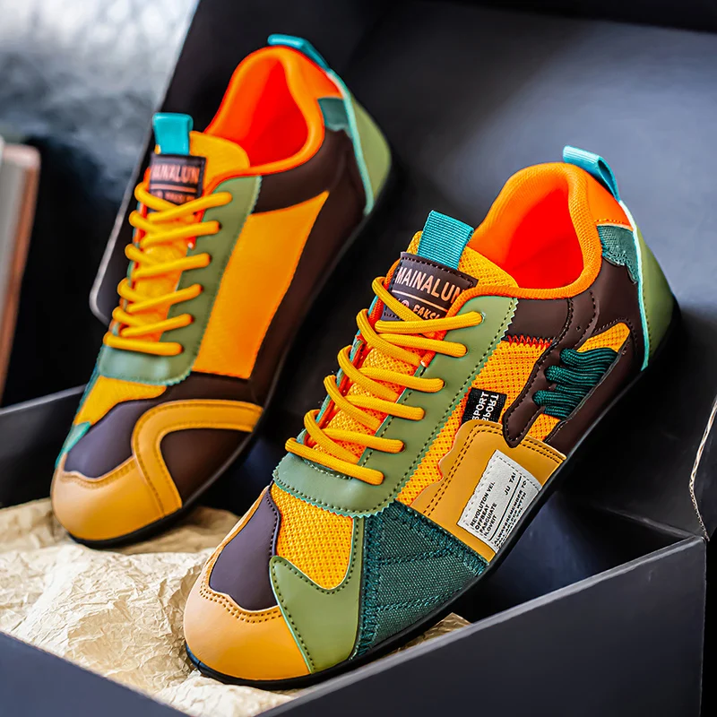 Men's casual shoes, oversized men's shoes, good grip, fashionable and casual, suitable for outdoor walks, daily wear