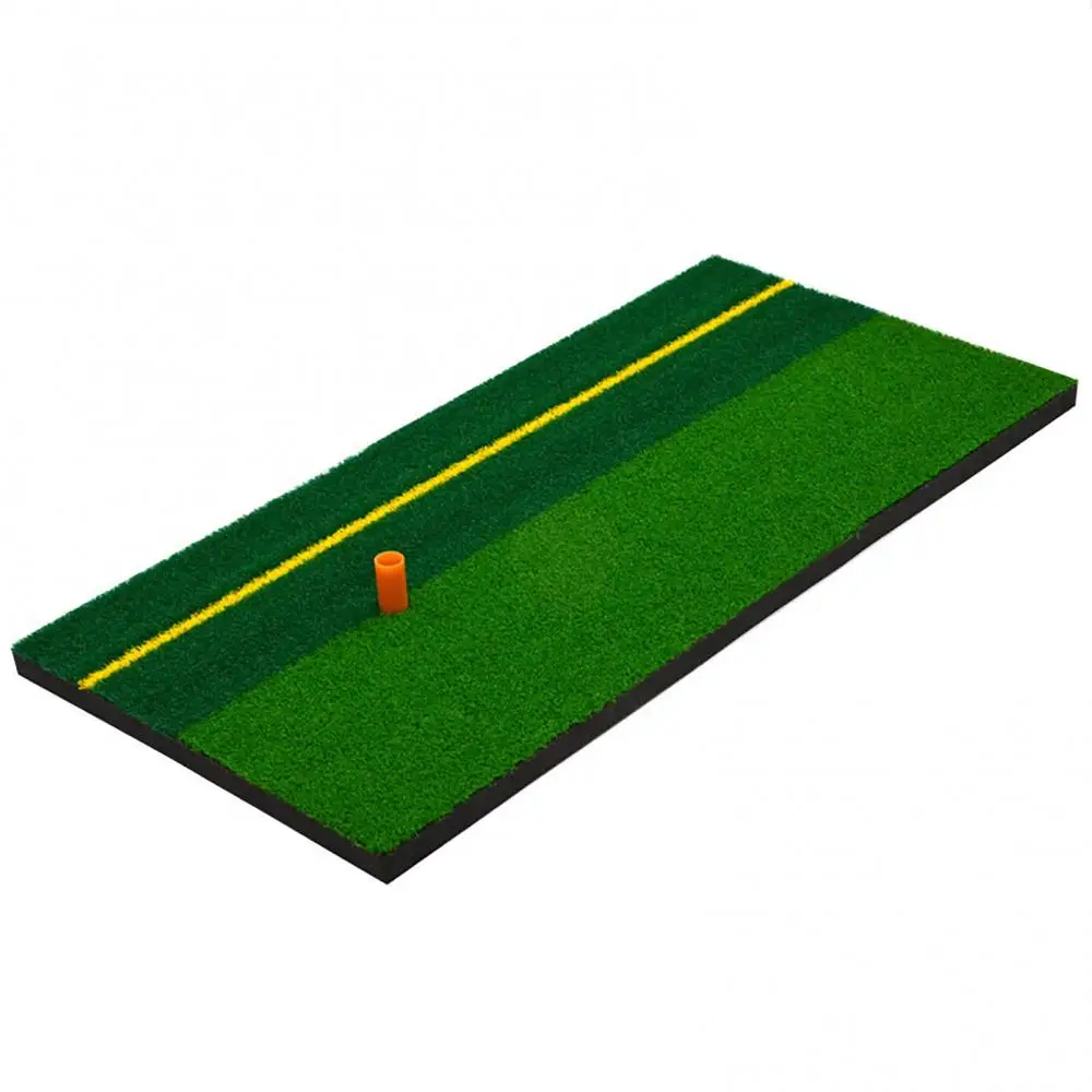 30cm x 60cm Indoor Golf Swing Practice Mat Golfing Hitting Faux Turf Grass Pad Golf Training Hitting Pad Golf Supplies