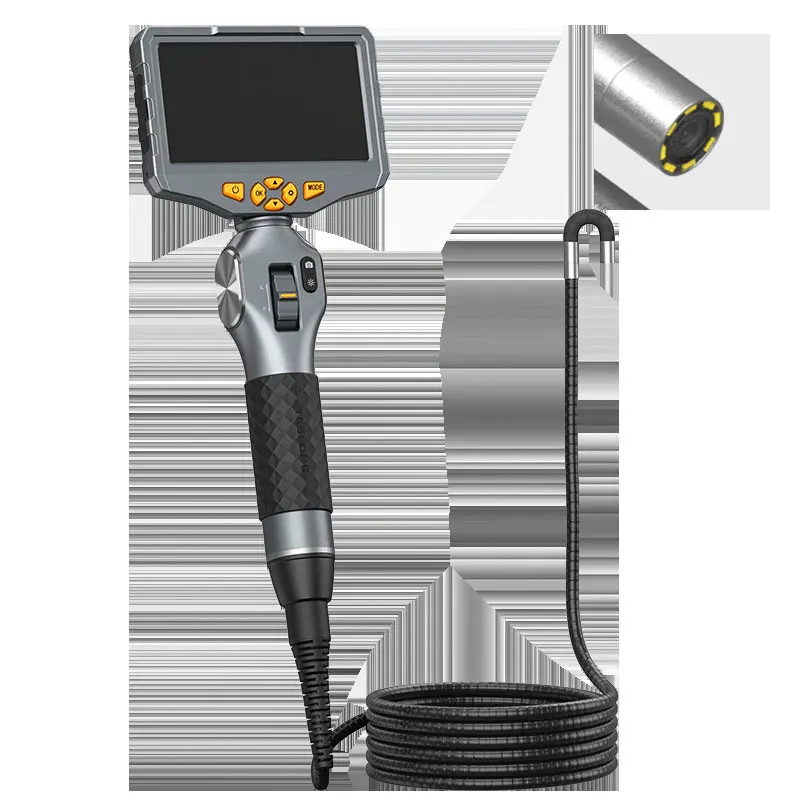 Endoscope Camera For Auto Car Inspection Tool With 360 Degree Rotary High Resolution 1080P Screen Waterproof Camara Endoscópica