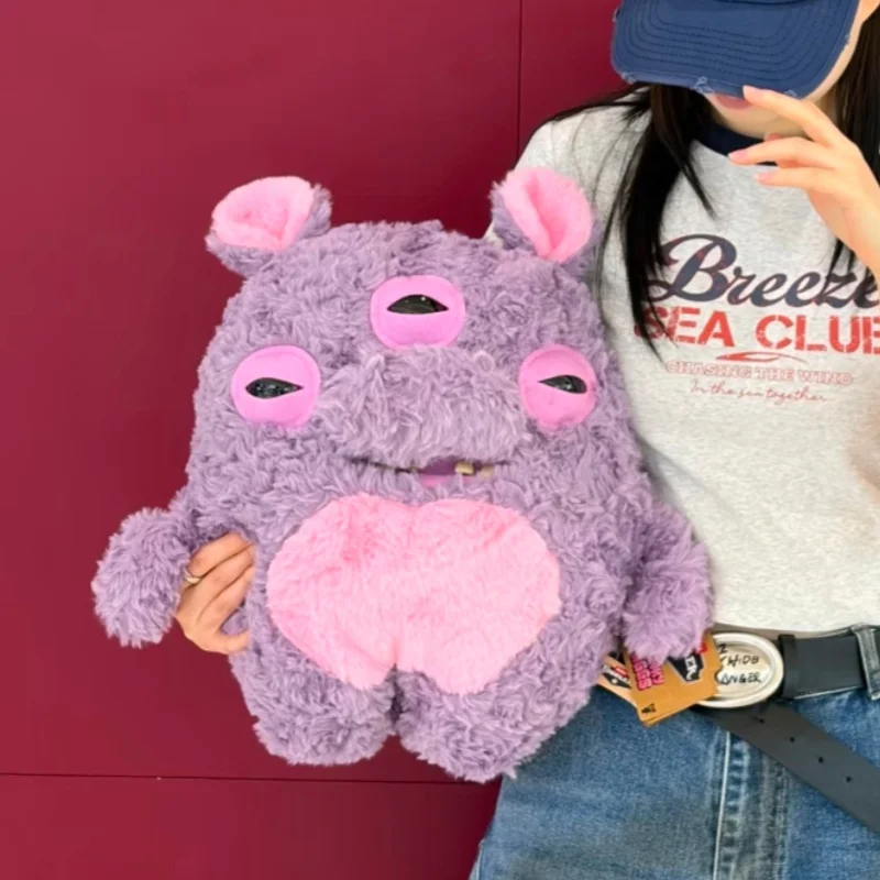 nouvelle-peluche-authentique-fuggler-monstre-animal-amusant-et-moche-38-cm-jouet-amusant-monstre-a-dents-mignon-serie-q-bullet-treasure-chunky