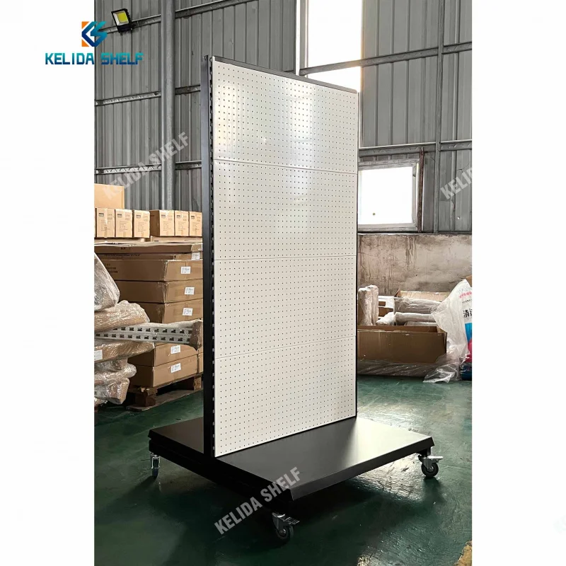 custom.Metal Pegboard Display Stand Rack Peg Board Tools Display Rack Accessories Shops Display Stand