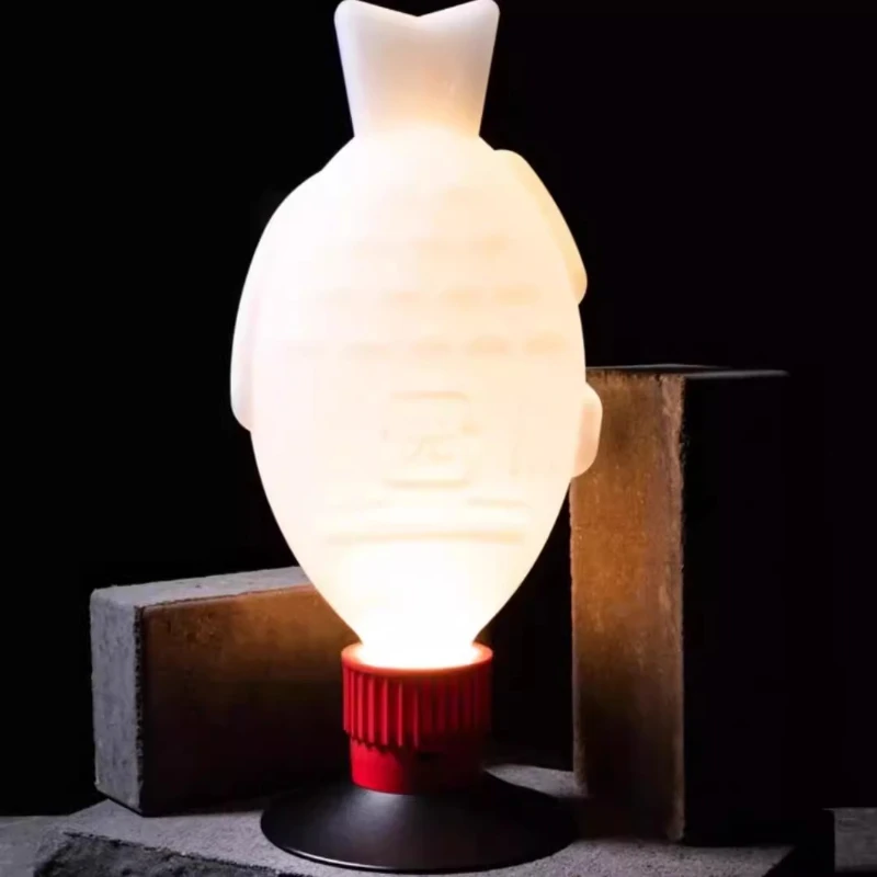 

Creative fish-shaped soy sauce fun lamp, very interesting fish-shaped decorative lamp