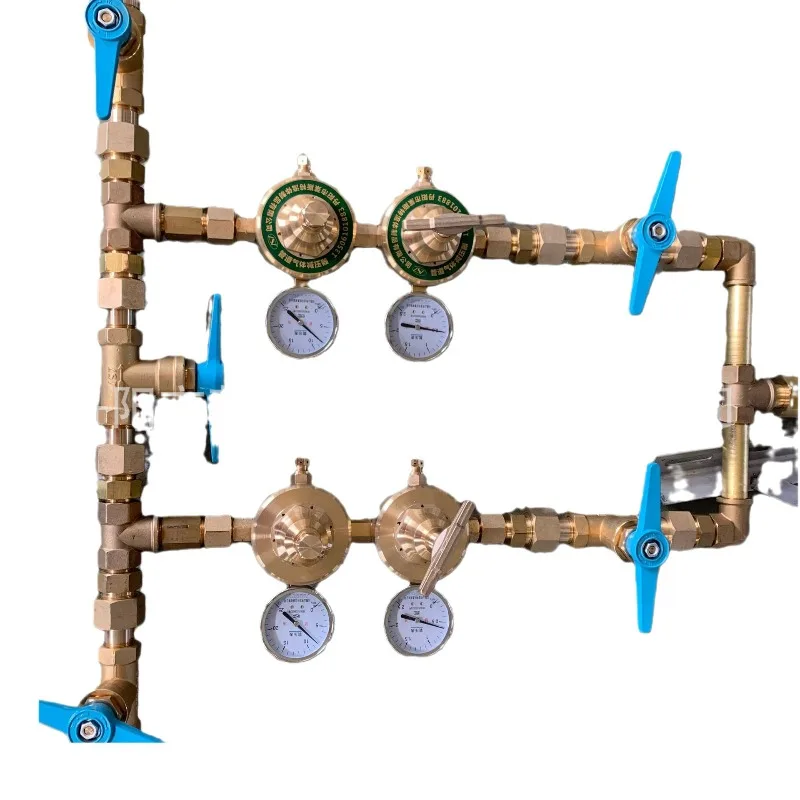 Hydrogen valve sets for various types of gas pipelines