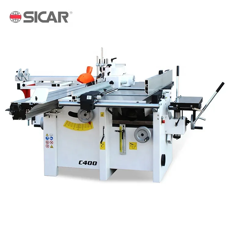 Italian Sicar C400 European CE Quality multipurpose universal combined woodworking machines Combined Woodworking Machine