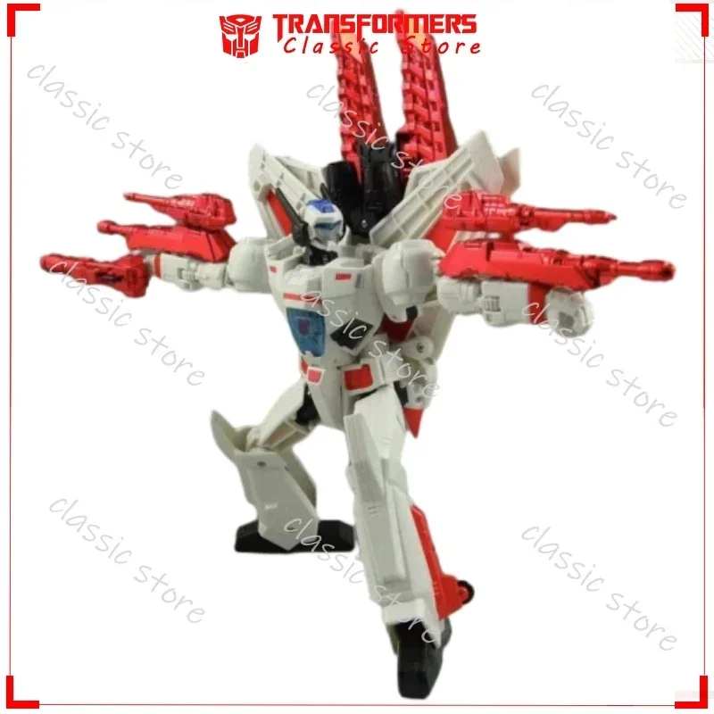 ในสต็อกคลาสสิก Transformers ของเล่น IDW LG-07 Jetfire Skyfire 4.0 KO Edition Cybertron Autobots Action Figures ของขวัญสะสม