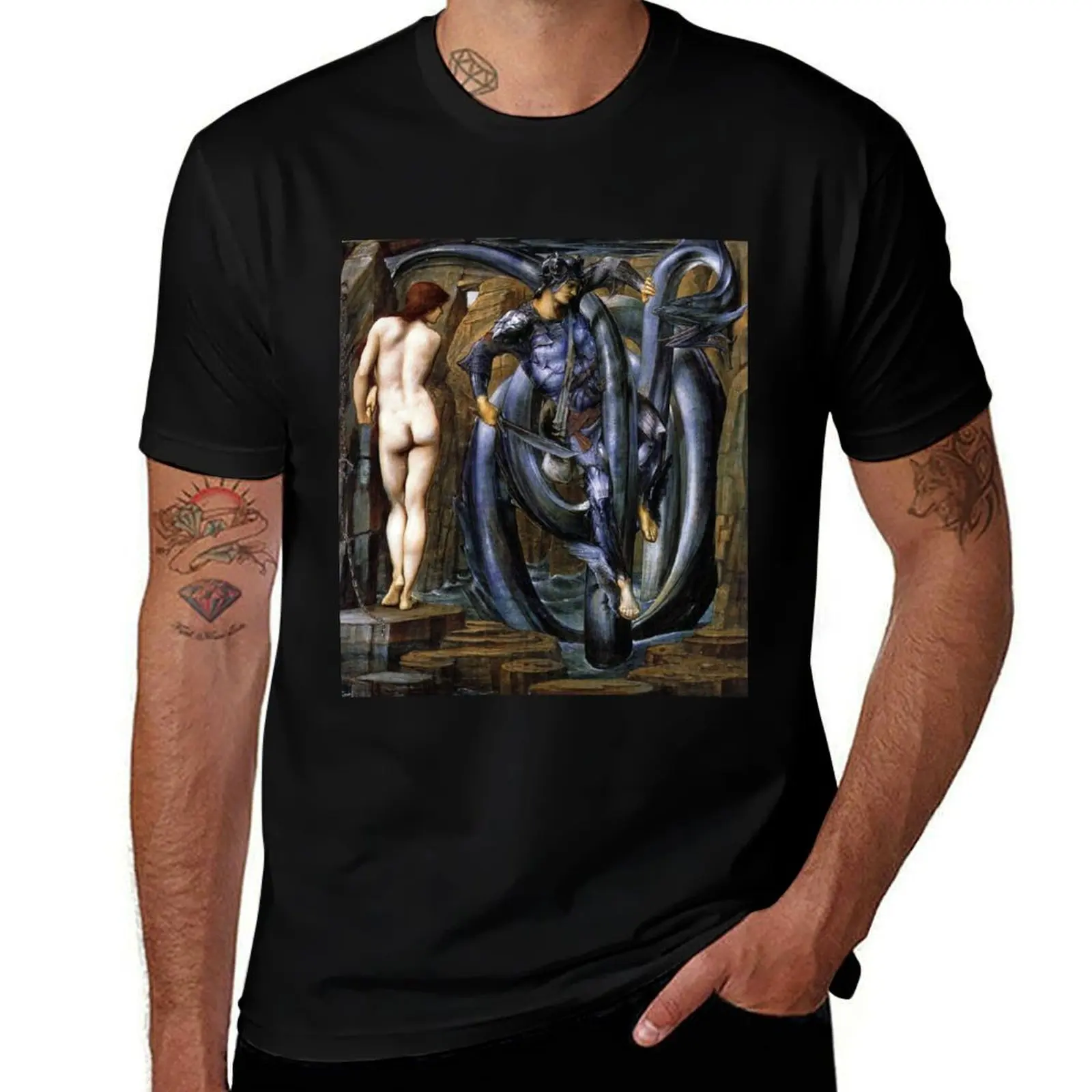 

The Doom Fulfilled - Sir Edward Coley Burne-Jones T-Shirt Outdoor Working T-Shirt